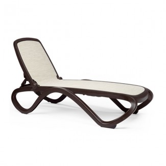 Omega Stacking Resin Chaise Lounge